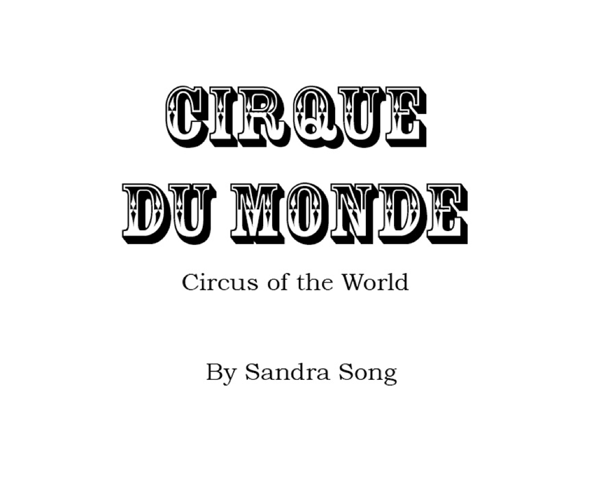 Book by Sandra Song